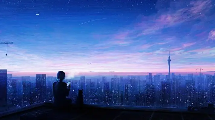 Lofi Anime theme for Windows 10 Slideshow image 3