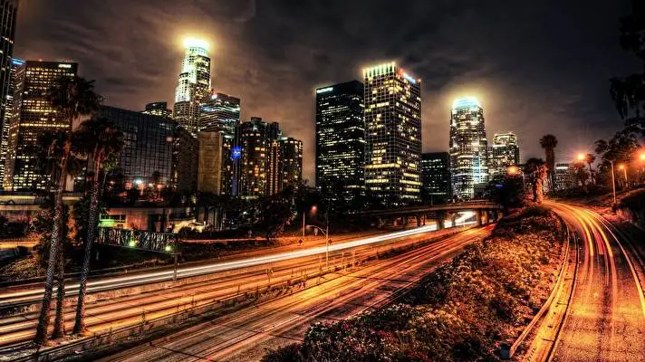Los Angeles motyw dla Windows 10 Obraz pokazu slajdów 5