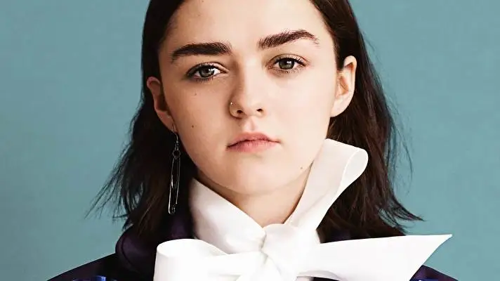 Maisie Williams motiv pro Windows 10 Obrázek prezentace 1