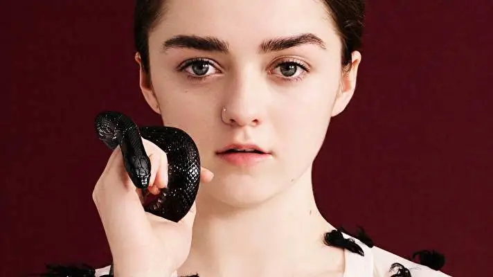 Maisie Williams motiv pro Windows 10 Obrázek prezentace 2