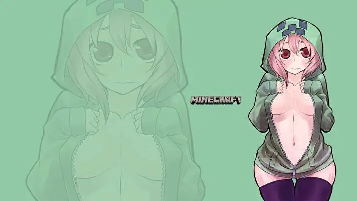 Девушки Майнкрафт тема для Windows 10 Изображение слайдшоу 3
