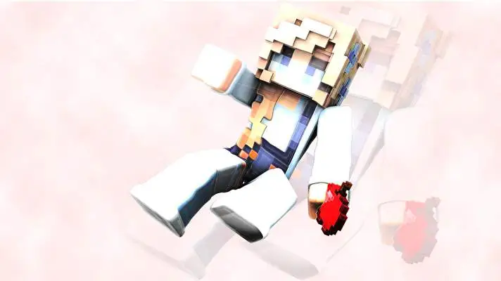 Девушки Майнкрафт тема для Windows 10 Изображение слайдшоу 5