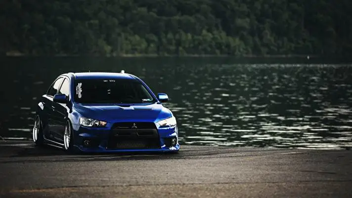 Mitsubishi Lancer Evolution theme for Windows 10 Slideshow image 2