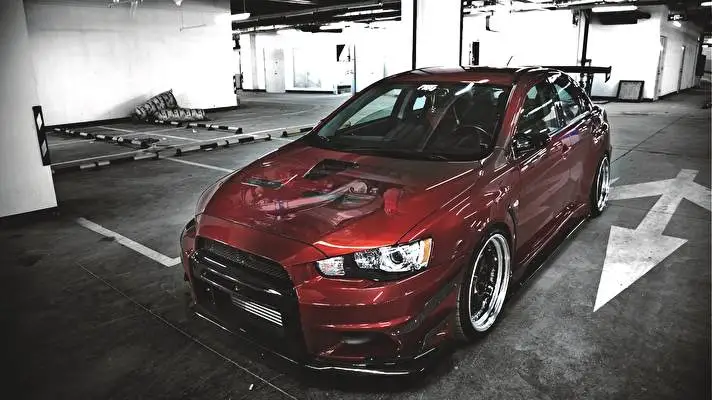 Mitsubishi Lancer Evolution theme for Windows 10 Slideshow image 4