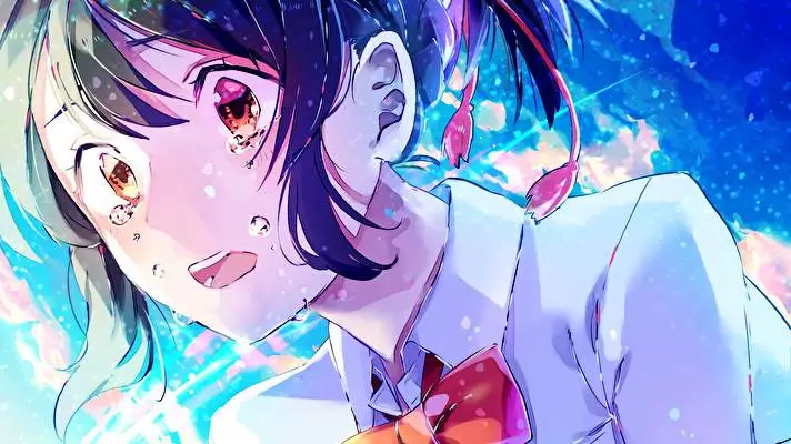 Mitsuha Miyamizu motiv pro Windows 10 Obrázek prezentace 4