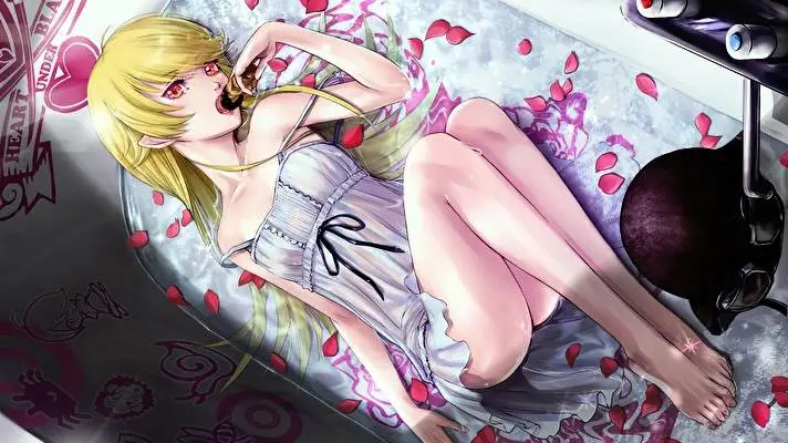 Monogatari Série motiv pro Windows 10 Obrázek prezentace 4