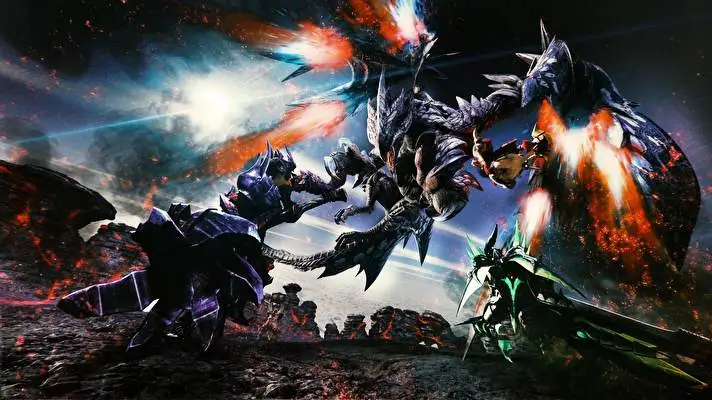 Monster Hunter Anime theme for Windows 10 Slideshow image 2
