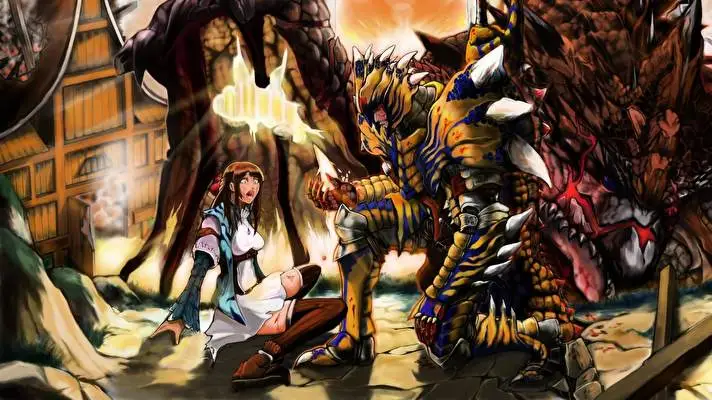 Monster Hunter Anime theme for Windows 10 Slideshow image 5