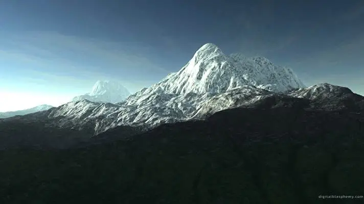 Montagna tema per Windows 10 Immagine di presentazione 2