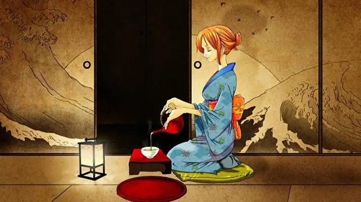 Намі з One Piece тема для Windows 10 Зображення слайдшоу 1