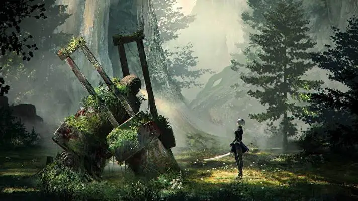 Nier Automata theme for Windows 10 Slideshow image 1