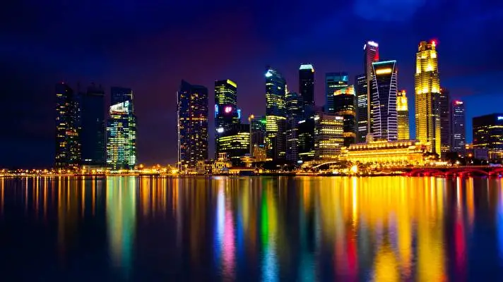 ナイトシティ Windows 10用テーマ スライドショー画像 5