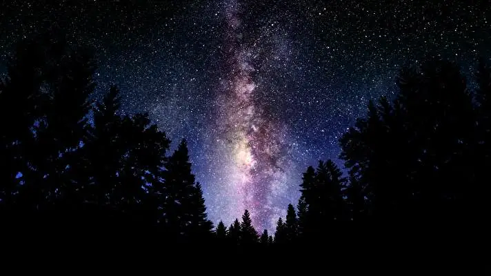 Nocne Niebo motyw dla Windows 10 Obraz pokazu slajdów 2