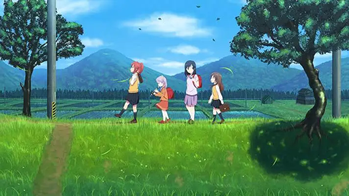 Non Non Biyori motiv pro Windows 10 Obrázek prezentace 4