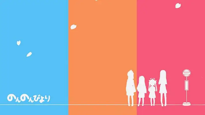 Non Non Biyori motiv pro Windows 10 Obrázek prezentace 5