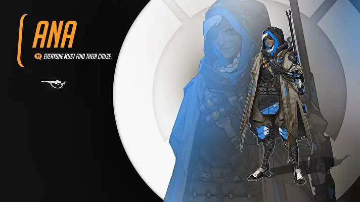 Overwatch Hősök téma Windows 10-hez Diavetítés kép 1