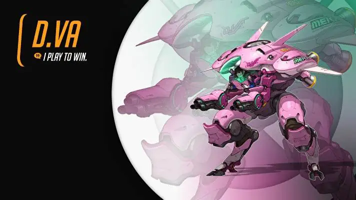 Overwatch Hősök téma Windows 10-hez Diavetítés kép 3