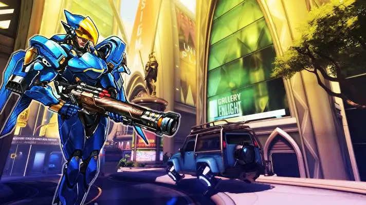 Pharah theme for Windows 10 Slideshow image 4