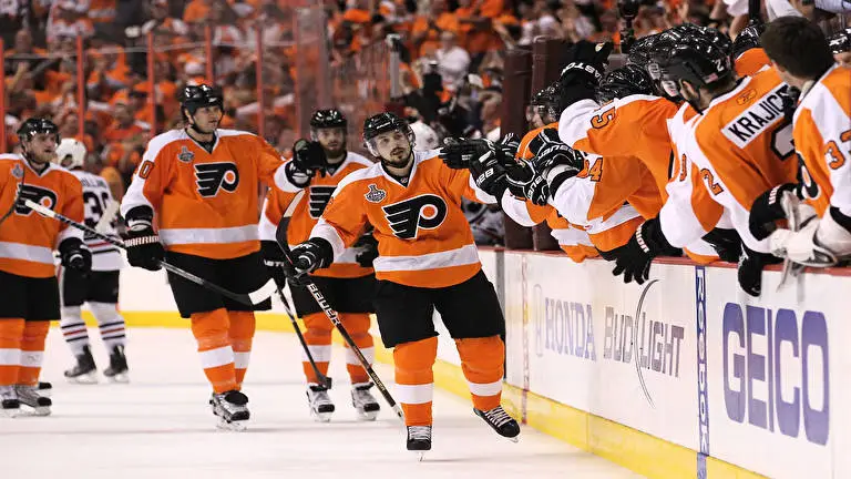 Philadelphia Flyers thema voor Windows 10 Diavoorstelling afbeelding 4