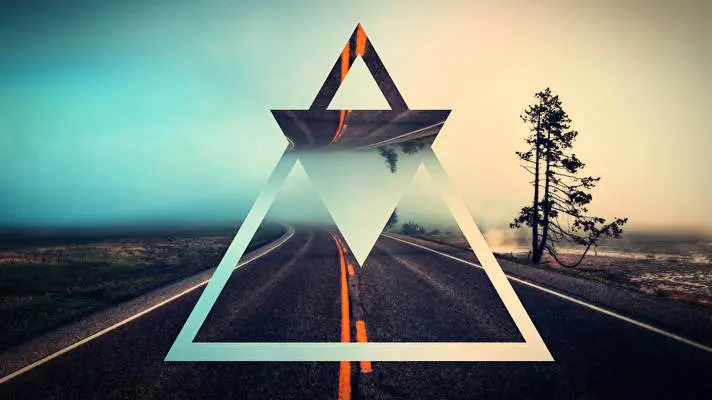 Polyscape tema para Windows 10 Imagem de slideshow 1