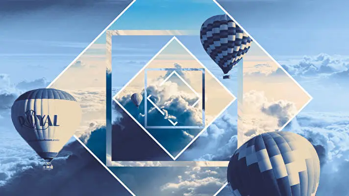 Polyscape tema para Windows 10 Imagem de slideshow 3