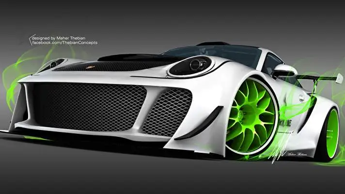 Porsche temă pentru Windows 10 Imagine diapozitiv 4