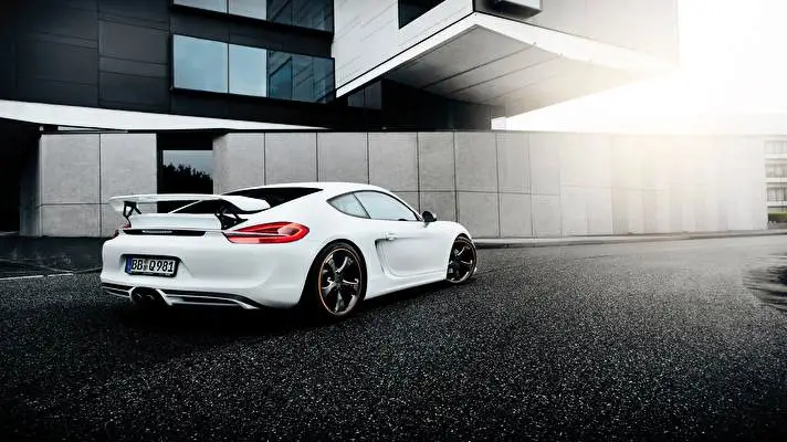 Porsche Cayman theme for Windows 10 Slideshow image 1