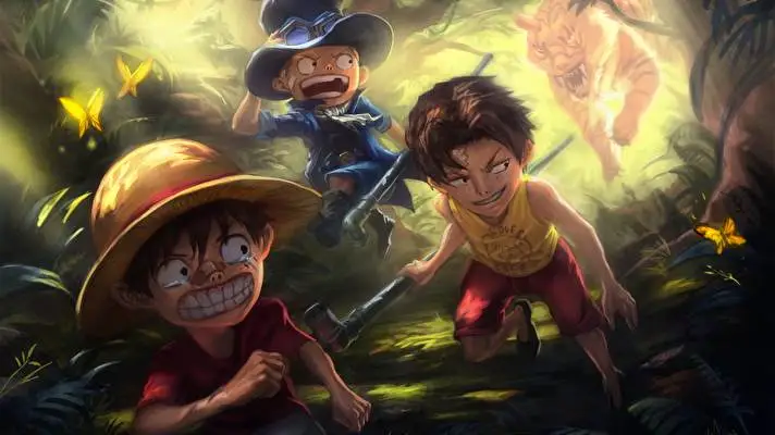 Portgas D Ace motiv pro Windows 10 Obrázek prezentace 4