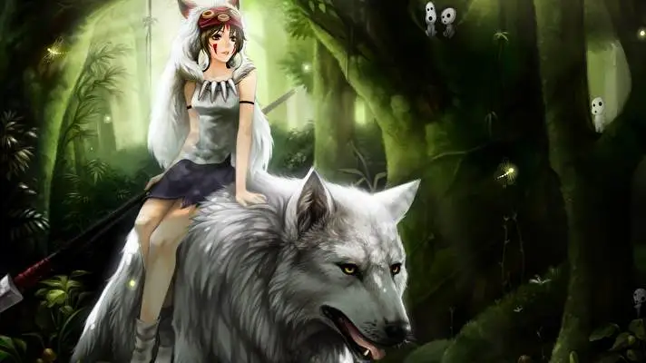 Princess Mononoke theme for Windows 10 Slideshow image 2