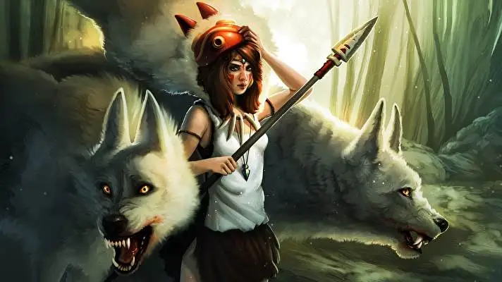 Princess Mononoke theme for Windows 10 Slideshow image 5
