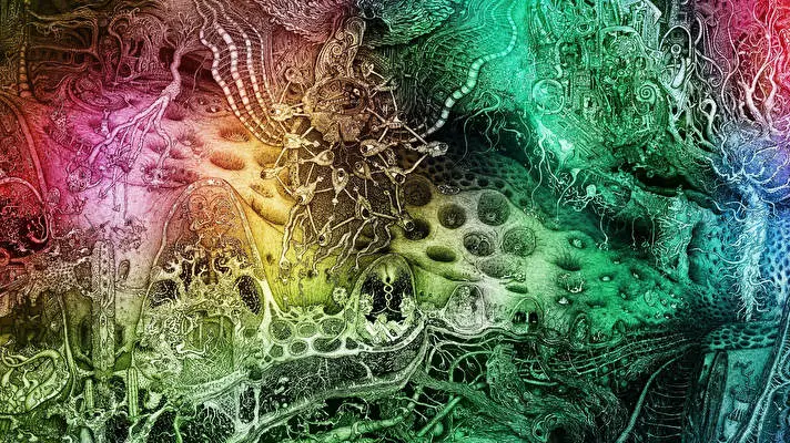 Psikedelik Windows 10 için tema Slayt gösterisi görüntüsü 5