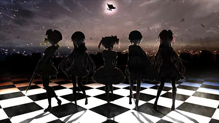 Puella Magi Madoka Magica téma Windows 10-hez Diavetítés kép 1