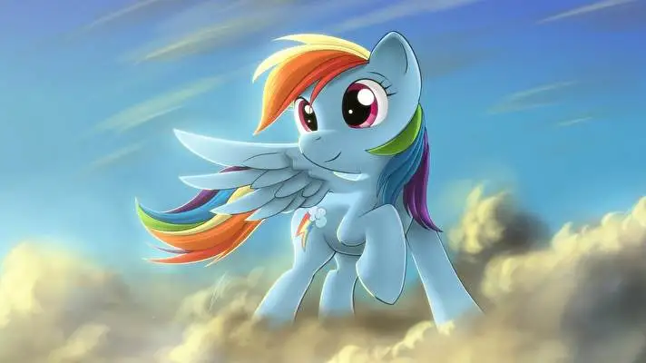 Rainbow Dash theme for Windows 10 Slideshow image 3