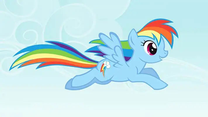 Rainbow Dash theme for Windows 10 Slideshow image 4
