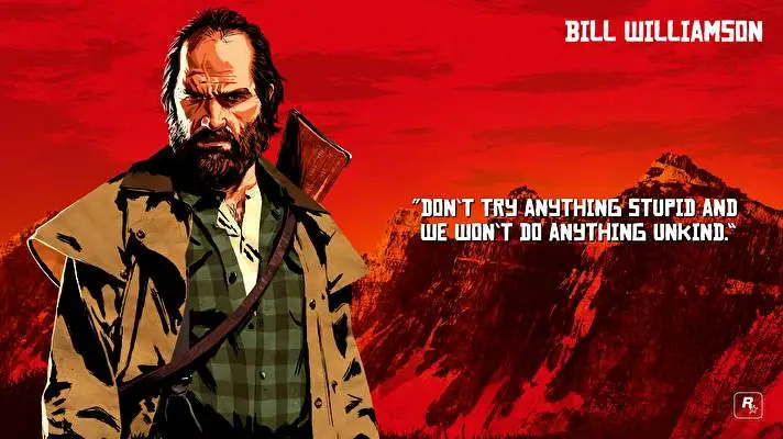 Red Dead Redemption 2 Art theme for Windows 10 Slideshow image 3