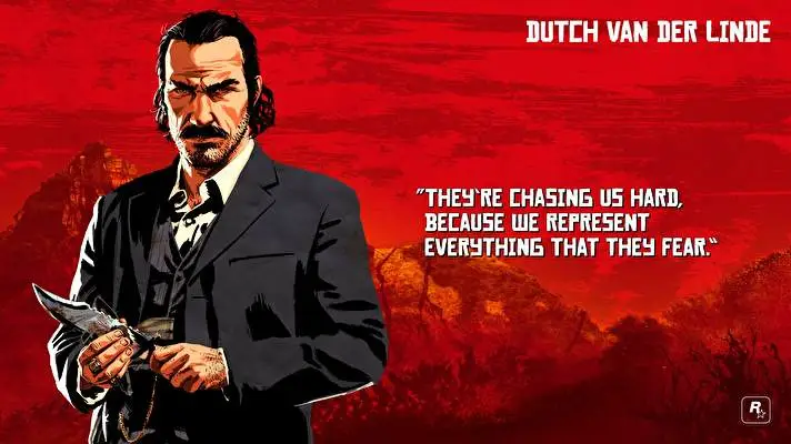 Red Dead Redemption 2 Art theme for Windows 10 Slideshow image 5