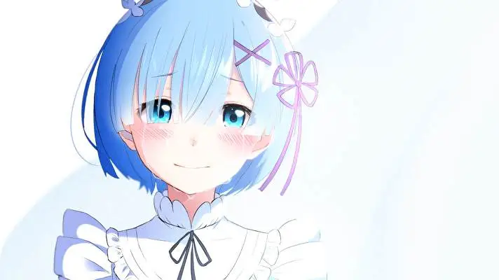Rem Rezero motiv pro Windows 10 Obrázek prezentace 4