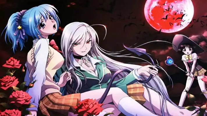 Rosario   Vampire motiv pro Windows 10 Obrázek prezentace 3
