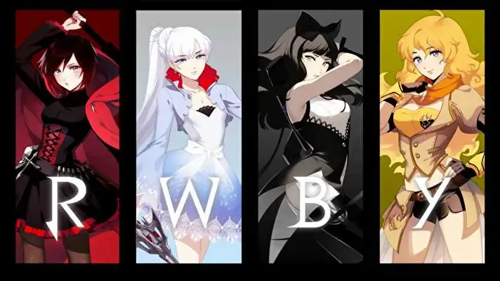 Rwby motyw dla Windows 10 Obraz pokazu slajdów 1
