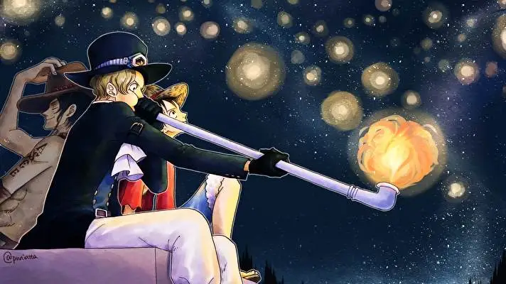 Sabo One Piece tema per Windows 10 Immagine di presentazione 4