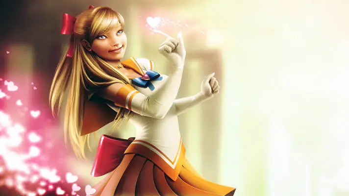 Sailor Moon motiv pro Windows 10 Obrázek prezentace 2