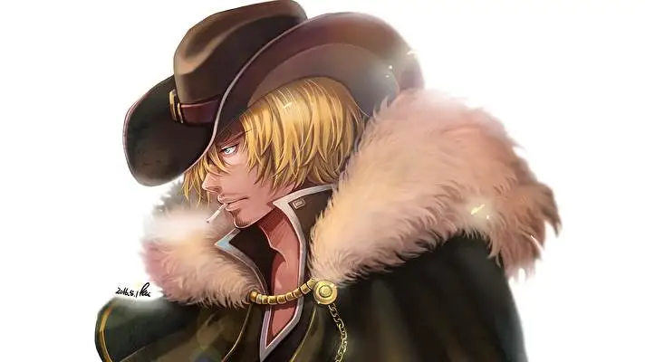Sanji One Piece motiv pro Windows 10 Obrázek prezentace 5