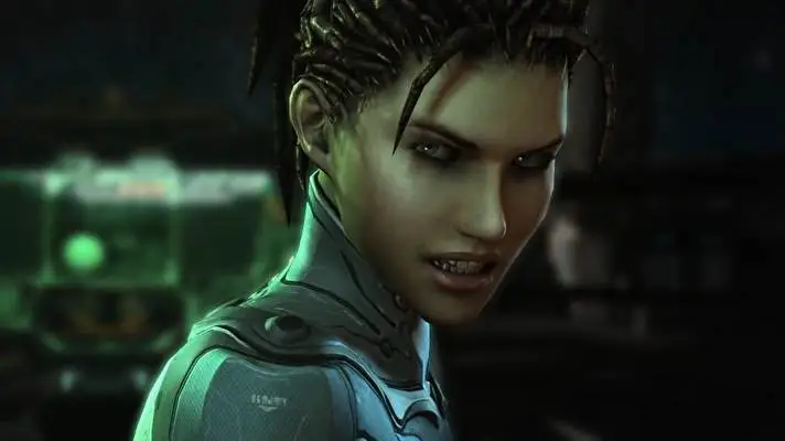 Sarah Kerrigan motyw dla Windows 10 Obraz pokazu slajdów 5