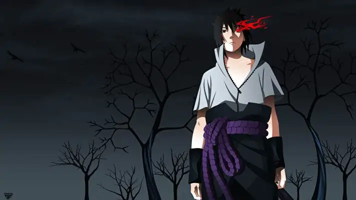 Sasuke Uchiha téma Windows 10-hez Diavetítés kép 4