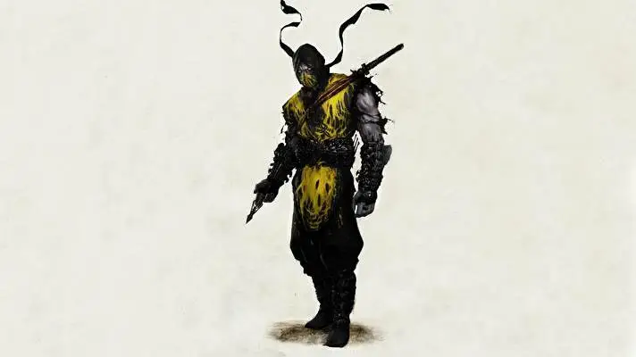 Scorpion Mortal Kombat theme for Windows 10 Slideshow image 1