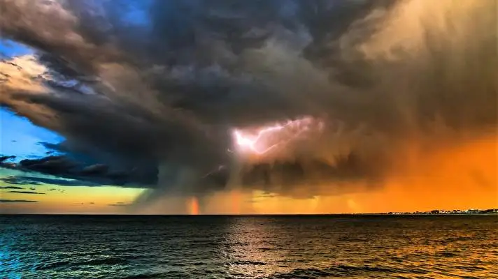 Tengeri Vihar téma Windows 10-hez Diavetítés kép 1