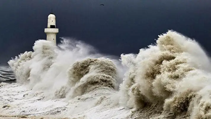 Tengeri Vihar téma Windows 10-hez Diavetítés kép 4