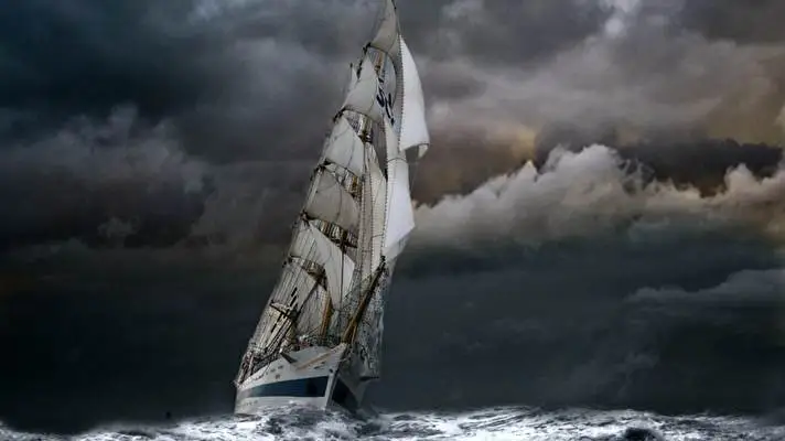 Tengeri Vihar téma Windows 10-hez Diavetítés kép 5