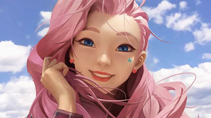 Seraphine Lol theme for Windows 10 Slideshow image 4