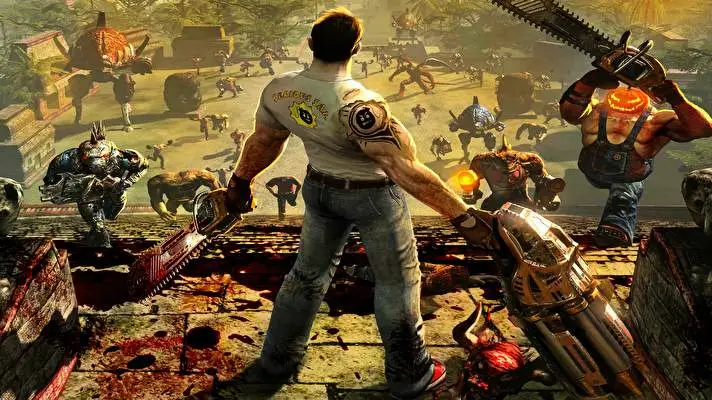 Serious Sam theme for Windows 10 Slideshow image 4